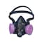 Miller North 7700 Half Mask Silicone With Dual Cartridge Connectors For N Series. Size Large. 770030L - alternate 1